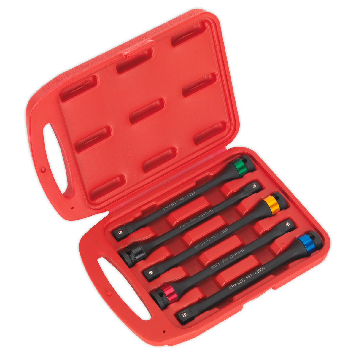 Sealey 5pc 1/2"Sq Drive Torque Stick Set AK2242