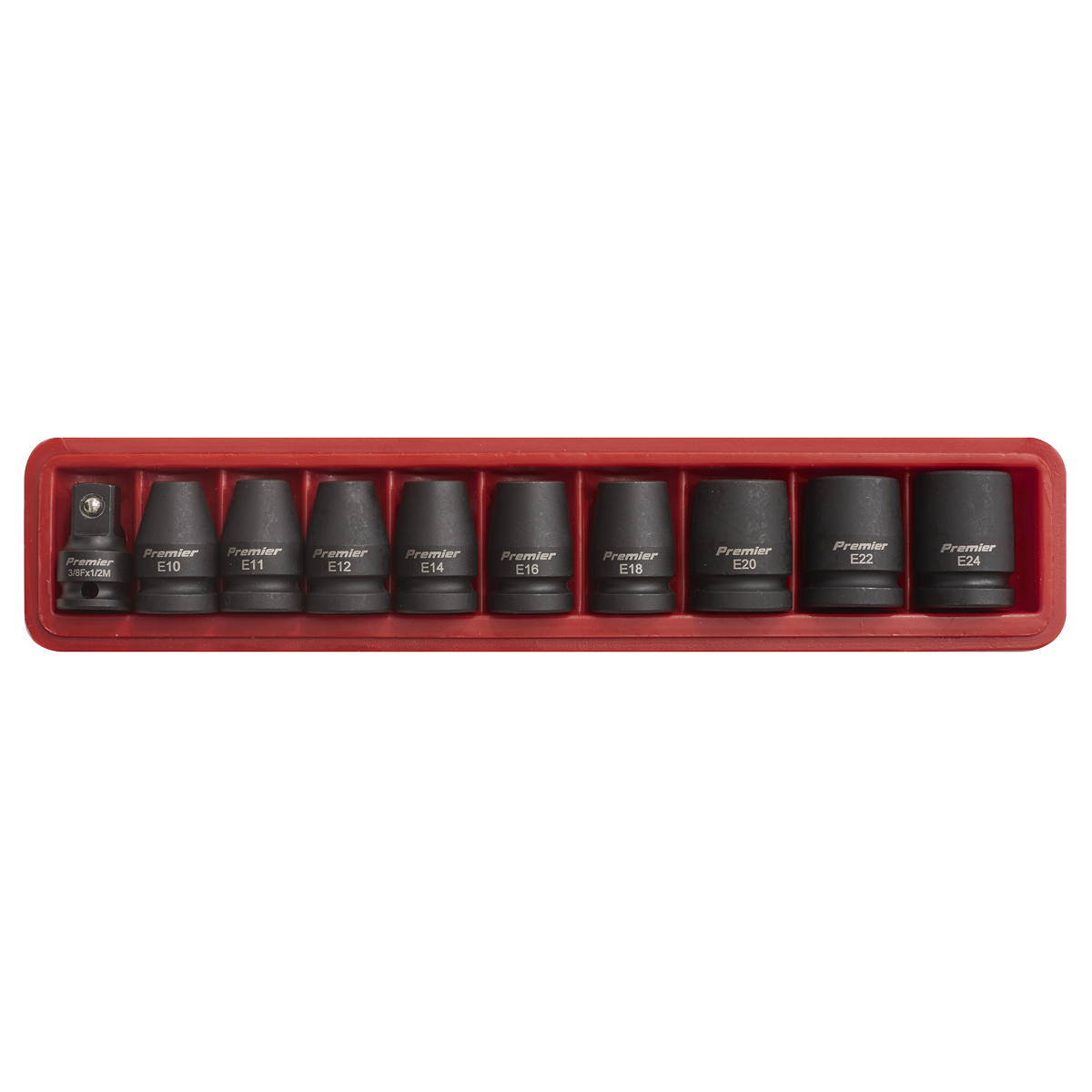 Sealey 10pc 1/2"Sq Drive Impact TRX-Star* Female Socket Set AK2301