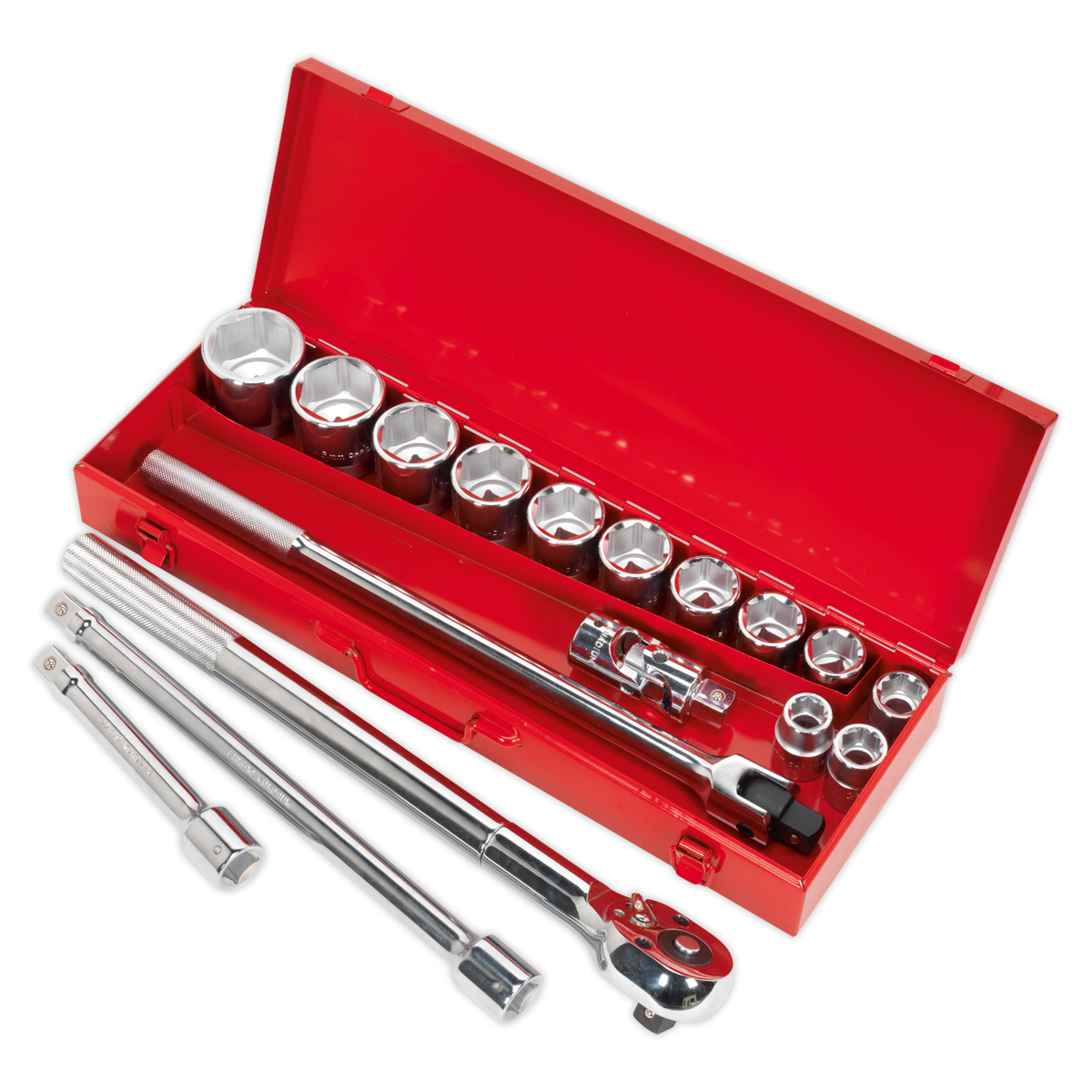 Sealey 17pc 3/4"Sq Drive Socket Set AK2597