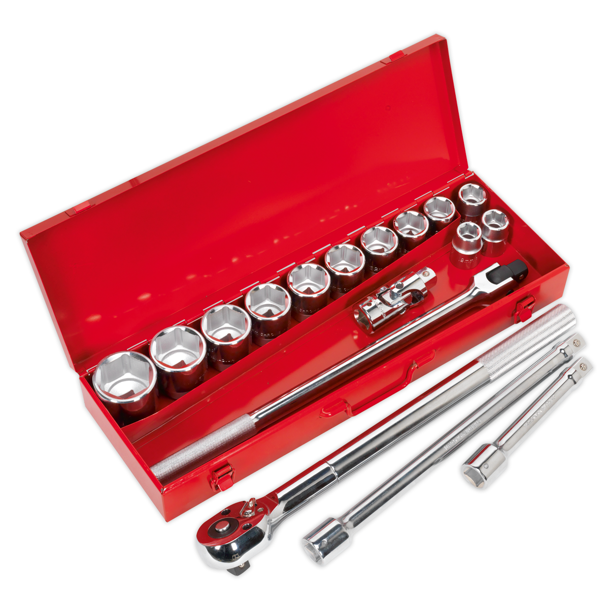 Sealey 17pc 3/4"Sq Drive Socket Set AK2597