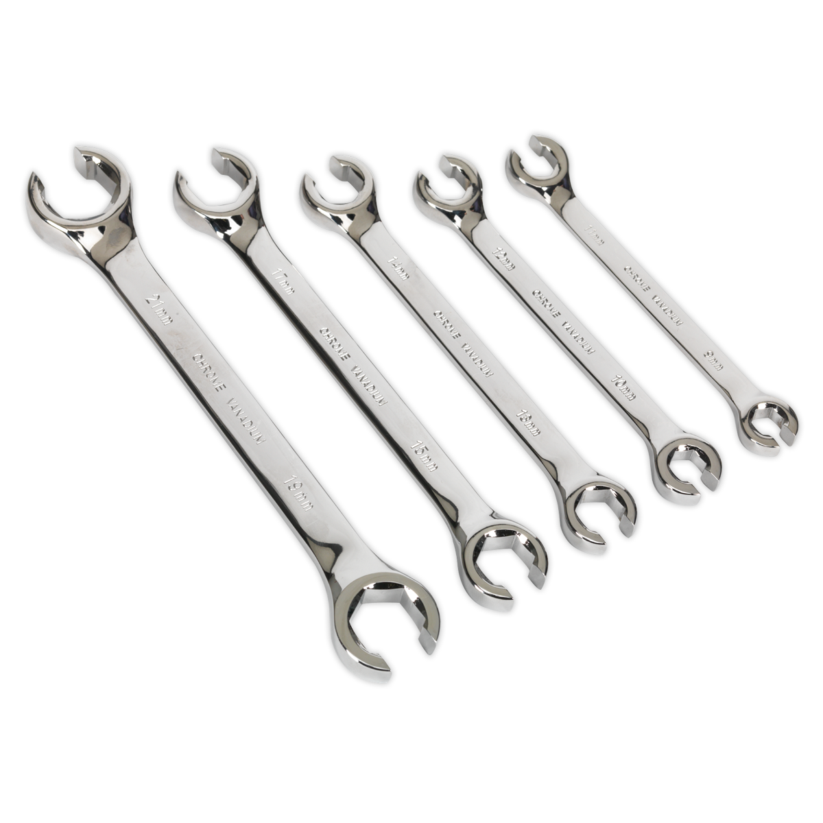 Sealey 5pc Flare Nut Spanner Set AK2651