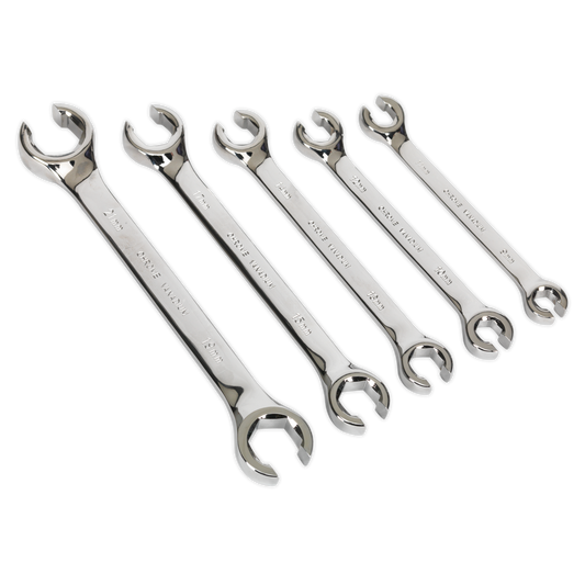 Sealey 5pc Flare Nut Spanner Set AK2651