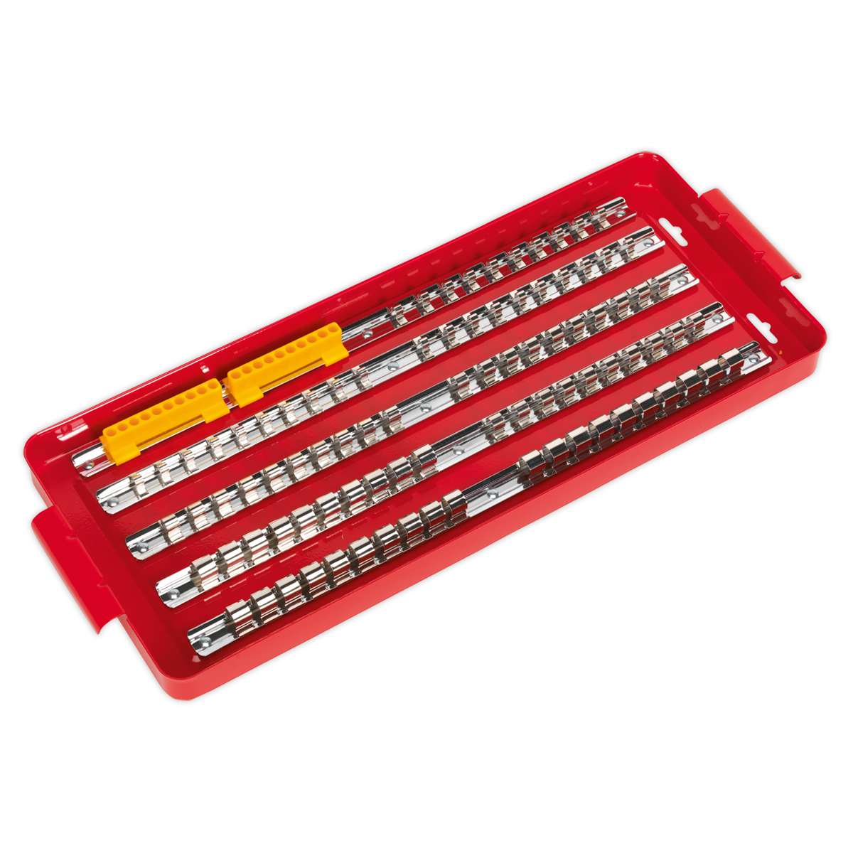 Sealey 1/4", 3/8" & 1/2"Sq Drive Socket Rail Tray AK272