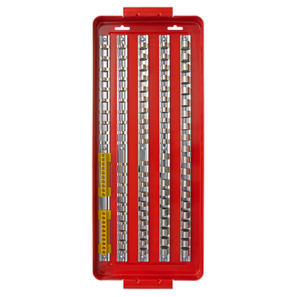 Sealey 1/4", 3/8" & 1/2"Sq Drive Socket Rail Tray AK272