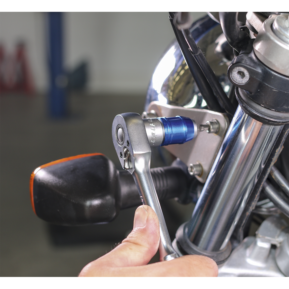 Sealey 3/8"Sq Drive 10mm Quick Release Bit Adaptor AK2738