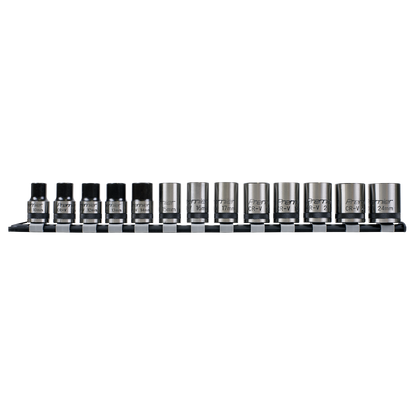 Sealey 13pc 1/2"Sq Drive Lock-On™ Socket Set - Black Series AK2742B