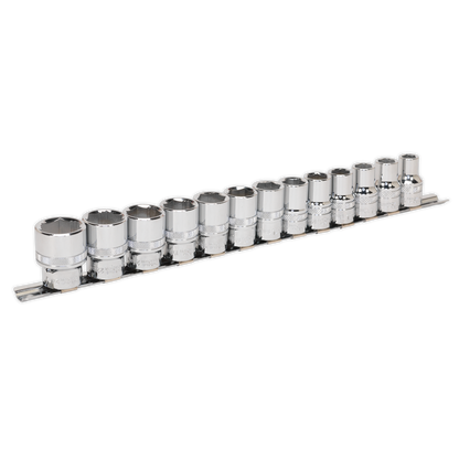 Sealey 13pc 1/2"Sq Drive Lock-On™ Socket Set AK2742