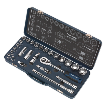 Sealey 26pc 1/2"Sq Drive Lock-On™ Socket Set AK27482