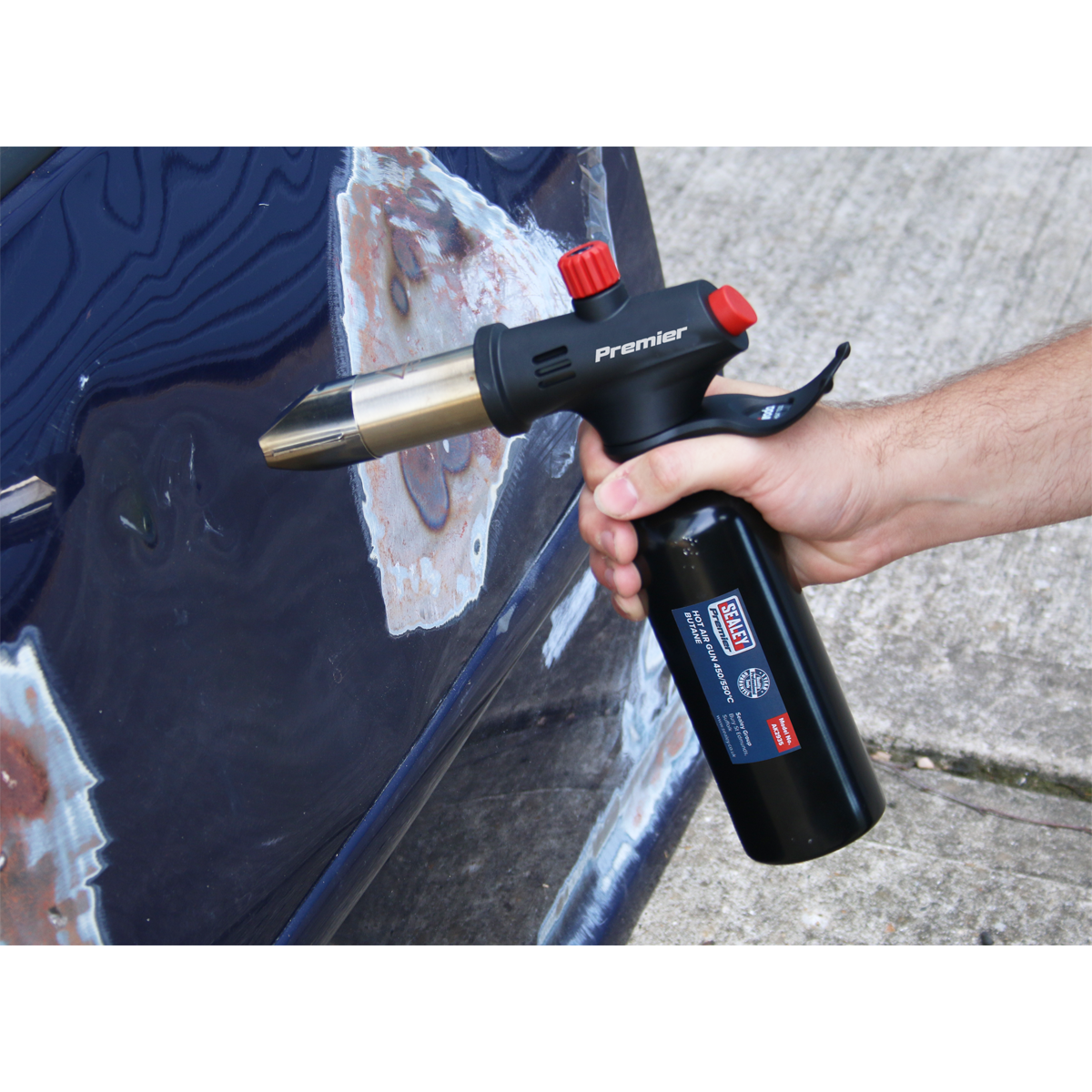 Sealey Butane Hot Air Gun 450/550°C AK2935