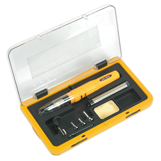 Sealey 8pc Butane Heating/Soldering Torch Kit AK2946