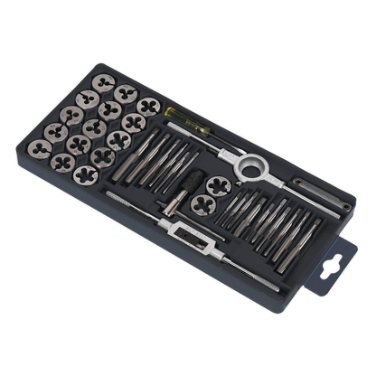 Sealey 40pc Tap & Die Set Split Dies - Metric AK301