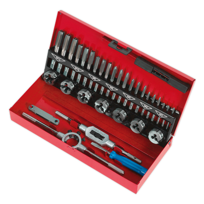 Sealey 32pc Tap & Die Set Split Dies - Metric AK3015
