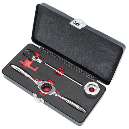 Sealey 5pc Bi-Directional Ratchet Tap & Die Holder Set - Metric AK3027