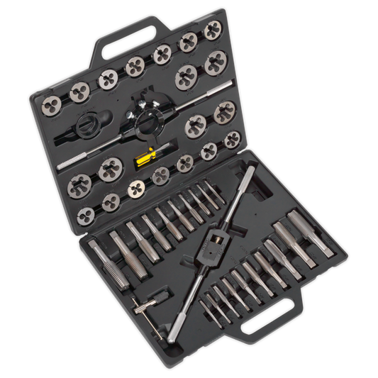 Sealey 45pc Tap & Die Set Split Dies - Imperial AK303IMP