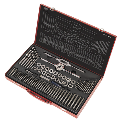 Sealey 76pc Tap & Die Set Split Dies - Metric AK3076