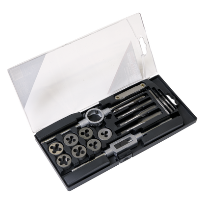 Sealey 17pc Tap & Die Set - Metric AK321