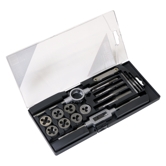 Sealey 17pc Tap & Die Set - Metric AK321