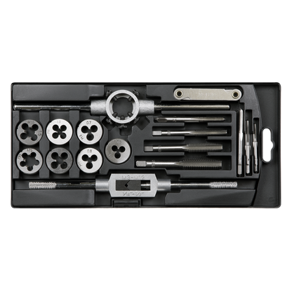 Sealey 17pc Tap & Die Set - Metric AK321