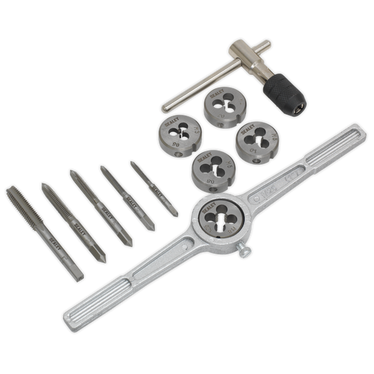 Sealey 12pc Tap & Die Set - Metric AK322