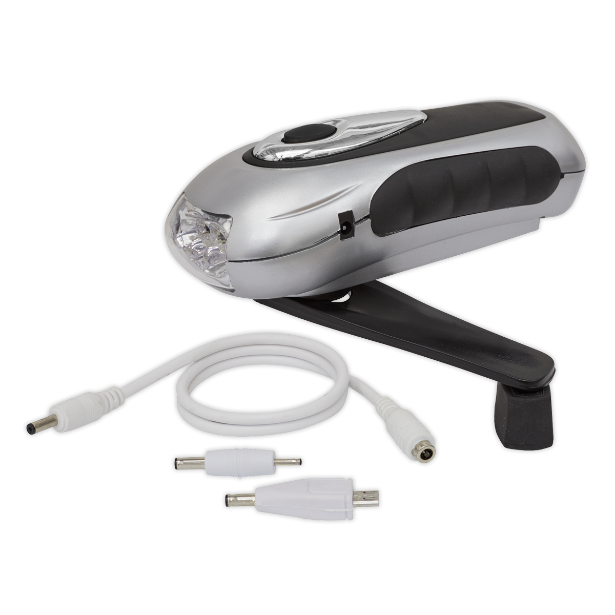 Sealey 3 LED Wind-Up Rechargeable Torch AK3305