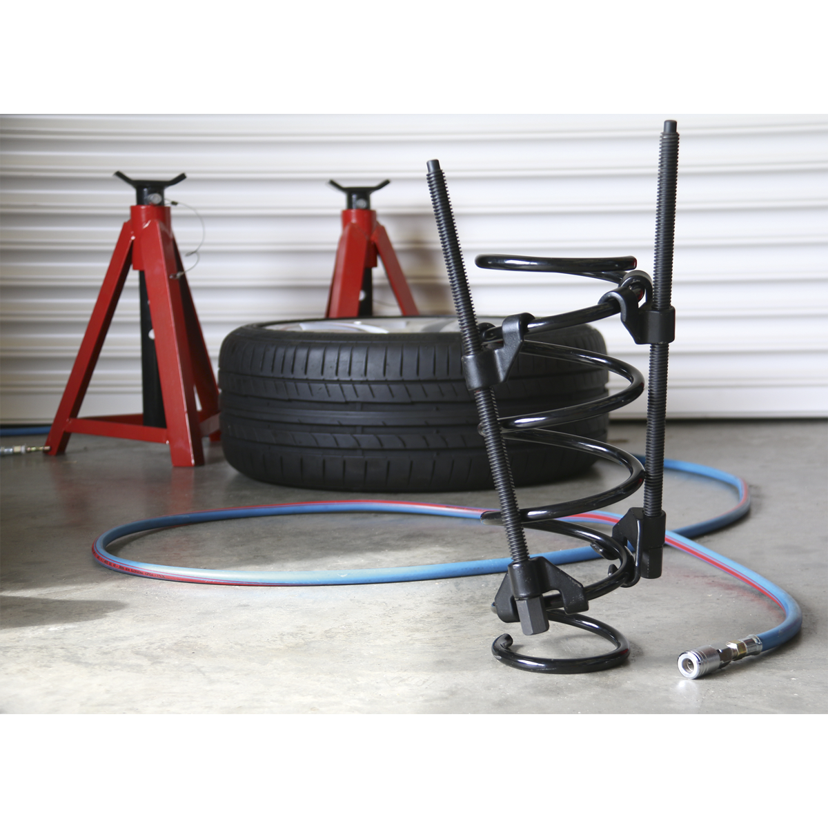 Sealey 2pc Long Reach Coil Spring Compressor AK3846