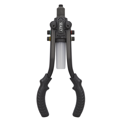 Sealey Heavy-Duty Compact Riveter with Collection Bowl AK3982