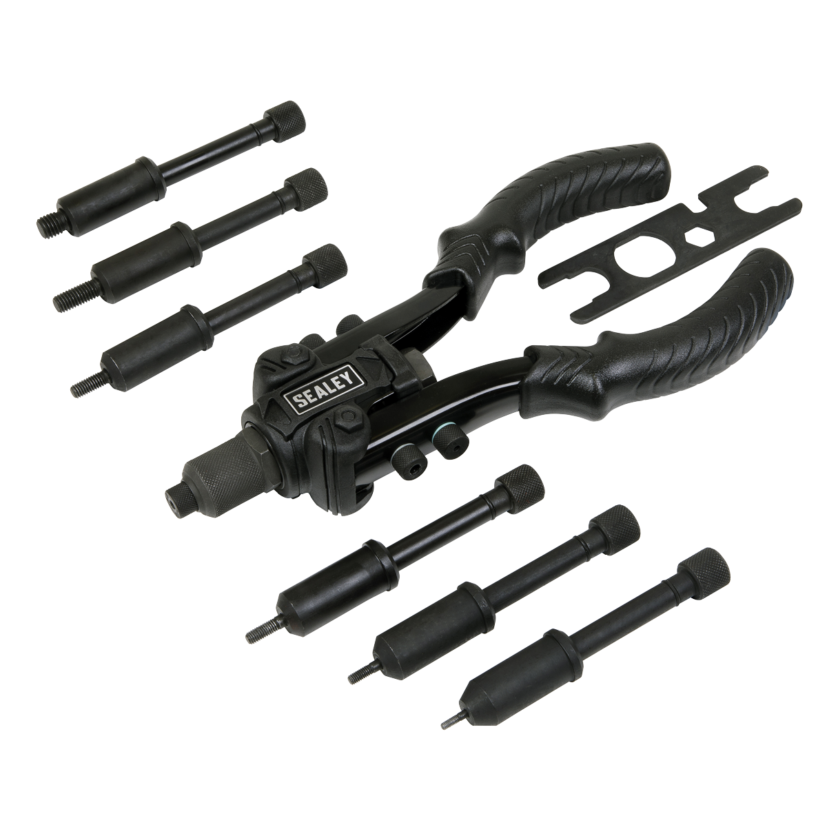 Sealey Heavy-Duty 2-in-1 Compact Riveter AK3989