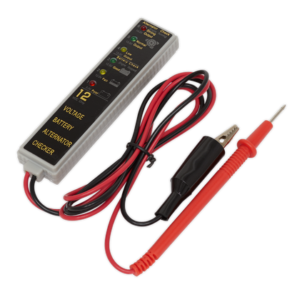 Sealey 12V LED Battery/Alternator Tester AK400