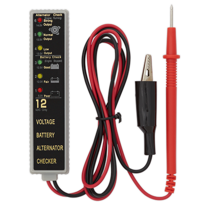 Sealey 12V LED Battery/Alternator Tester AK400
