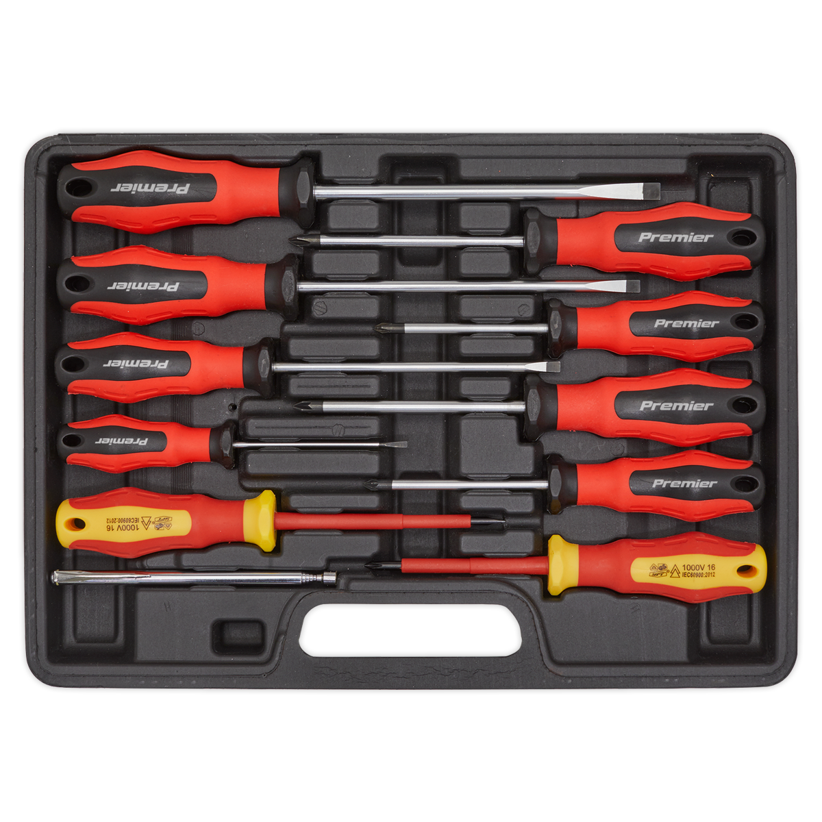 Sealey 11pc PowerMAX® Screwdriver Set AK4332