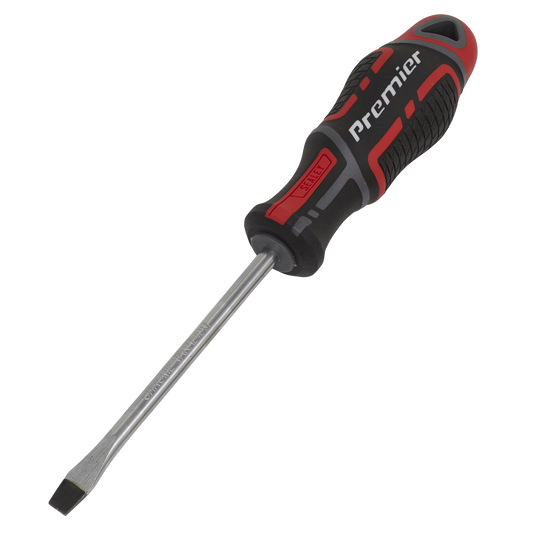 Sealey 6 x 100mm GripMAX® Slotted Screwdriver AK4354