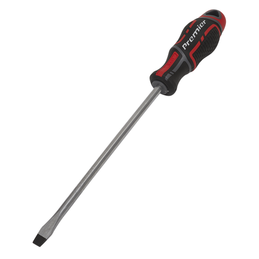 Sealey 8 x 200mm GripMAX® Slotted Screwdriver AK4357