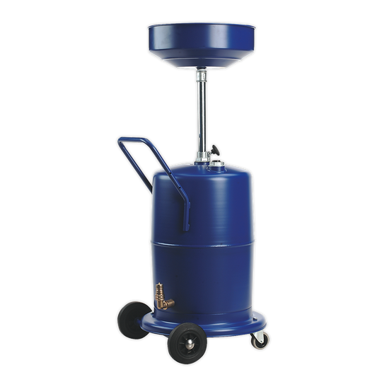 Sealey 75L Pump Away Mobile Oil Drainer AK450DX
