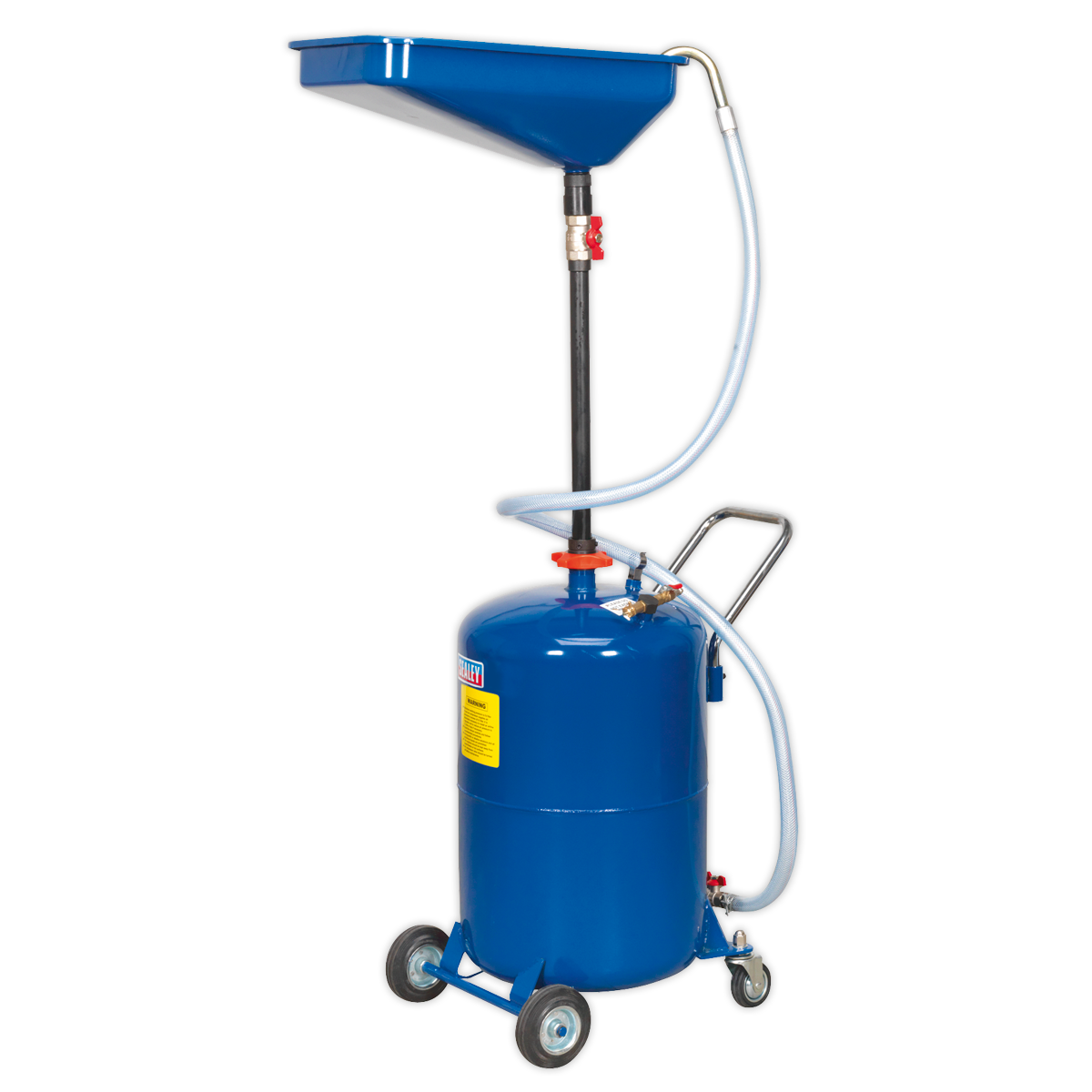Sealey 65L Air Discharge Mobile Waste Oil Drainer AK451DX