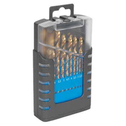 Sealey 19pc HSS Fully Ground Drill Bit Set AK4719
