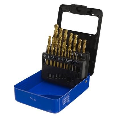 Sealey 19pc HSS Fully Ground Drill Bit Set AK4719