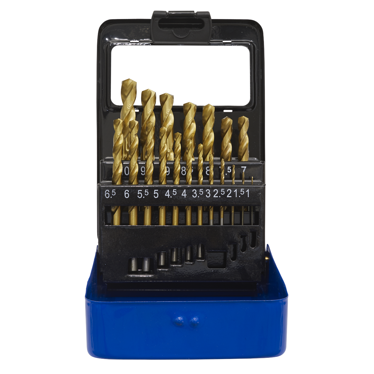Sealey 19pc HSS Fully Ground Drill Bit Set AK4719