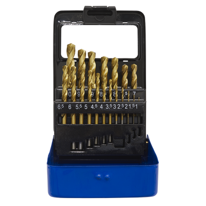 Sealey 19pc HSS Fully Ground Drill Bit Set AK4719