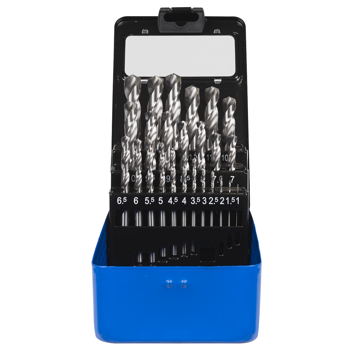 Sealey 25pc HSS Fully Ground Drill Bit Set AK47251