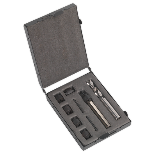Sealey 9pc Ø10mm Spot Weld Cutter & Drill Bit Set AK4730