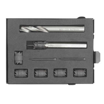 Sealey 9pc Ø10mm Spot Weld Cutter & Drill Bit Set AK4730