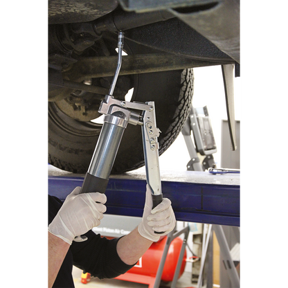 Sealey 2-Way Fill Heavy-Duty Adjustable Flow Grease Gun AK49