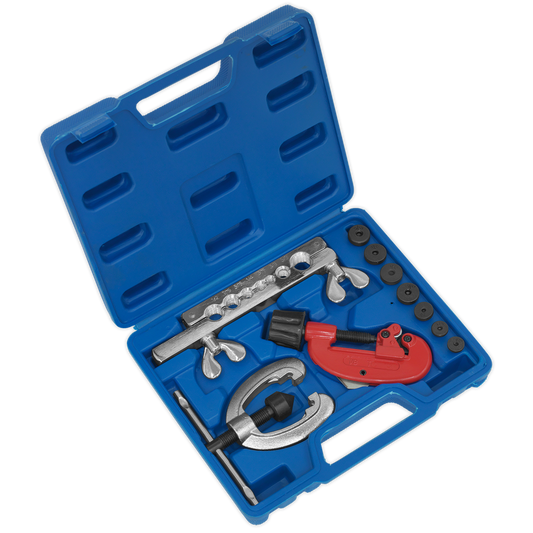 Sealey 10pc Pipe Flaring & Cutting Kit AK506