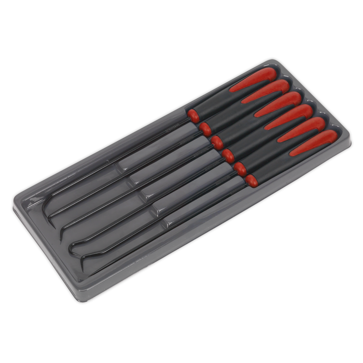 Sealey 6pc Extra-Long Pick & Hook Set AK5215