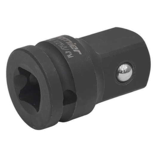 Sealey Impact Adaptor 1/2"Sq Drive Female - 3/4"Sq Drive Male AK5402