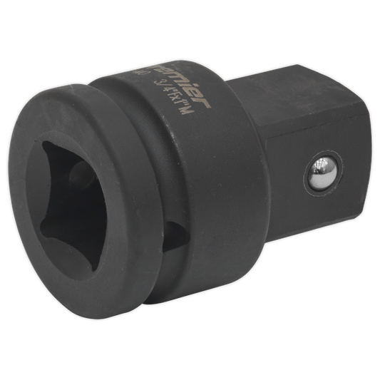 Sealey Impact Adaptor 3/4"Sq Drive Female - 1"Sq Drive Male AK5404