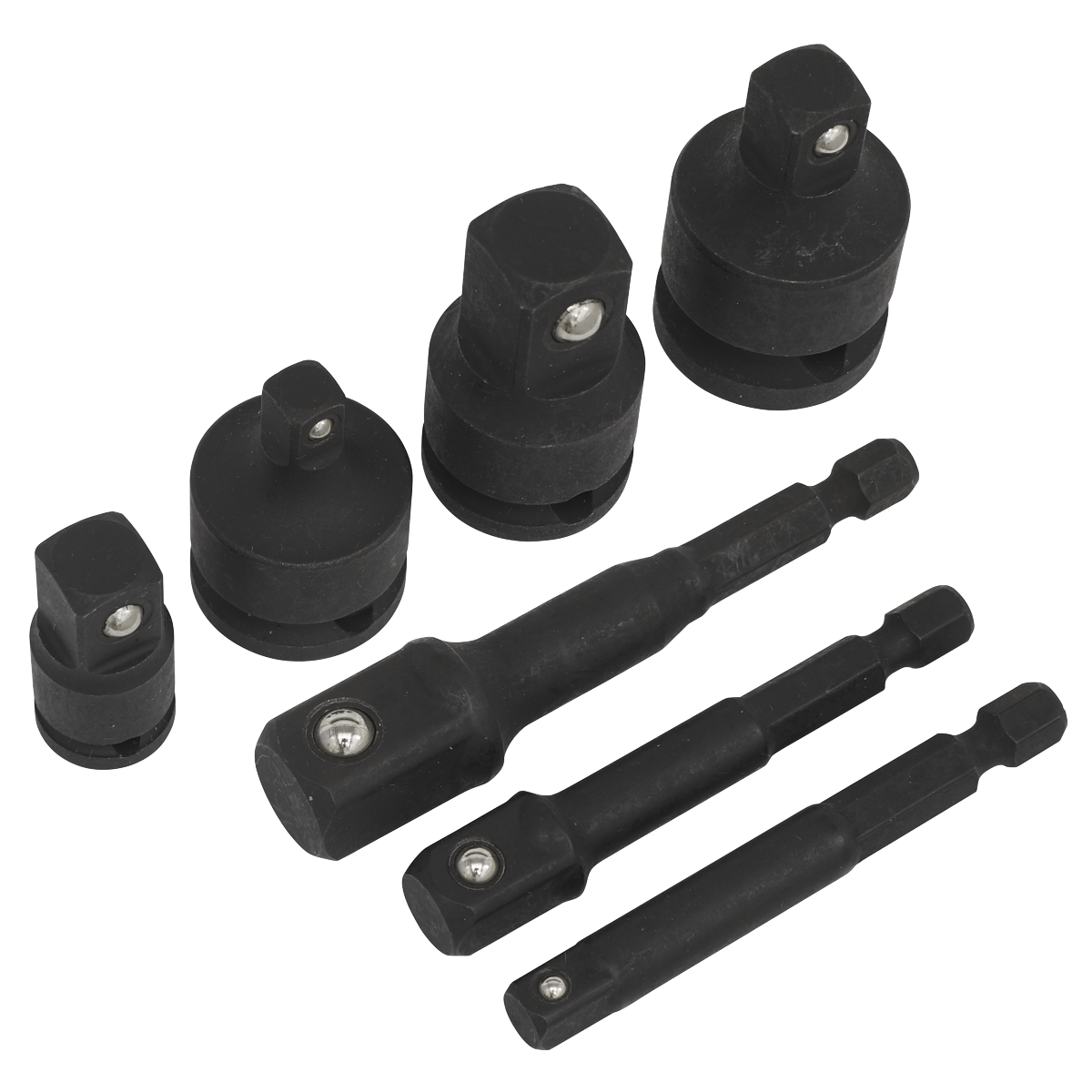 Sealey 7pc Impact Socket Adaptor Set AK5522