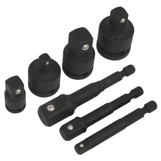 Sealey 7pc Impact Socket Adaptor Set AK5522