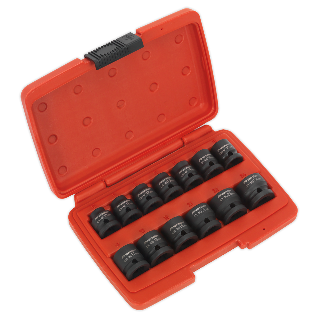 Sealey 13pc 1/2"Sq Drive Low Profile Impact Socket Set AK5613LP