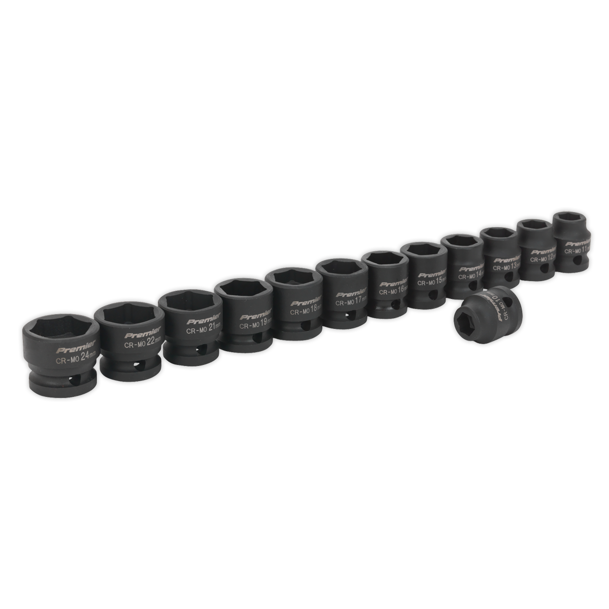 Sealey 13pc 1/2"Sq Drive Low Profile Impact Socket Set AK5613LP